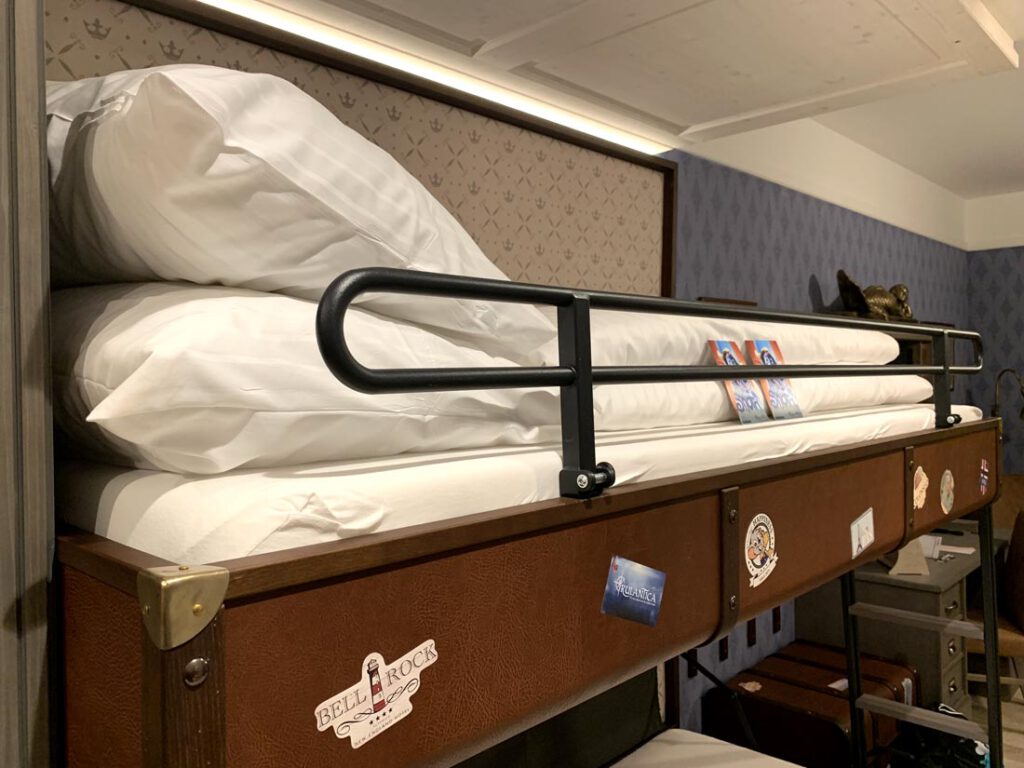 Hotel Krønasår: blaues Standardzimmer