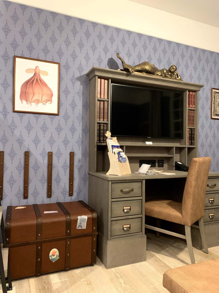 Hotel Krønasår: blaues Standardzimmer