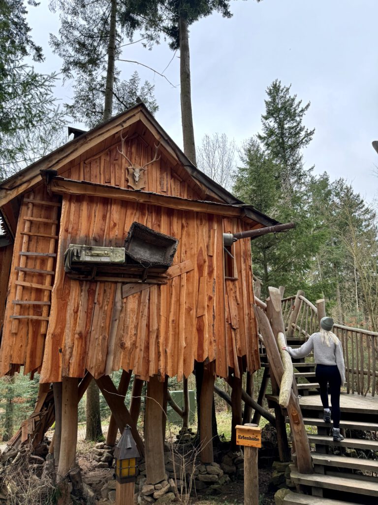 Natur-Resort Tripsdrill: Übernachten im Baumhaus