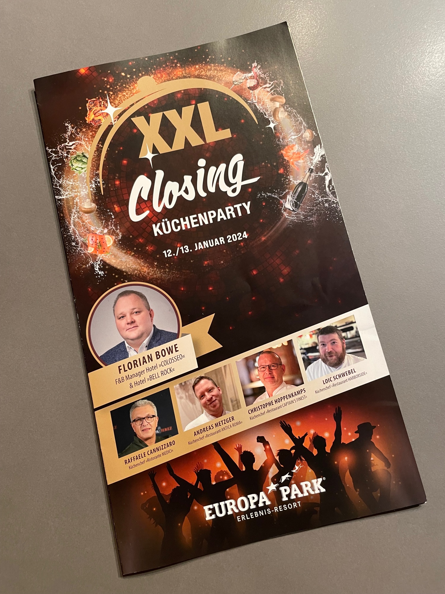 Europa-Park: XXL Closing Küchenparty mit Kerstin
