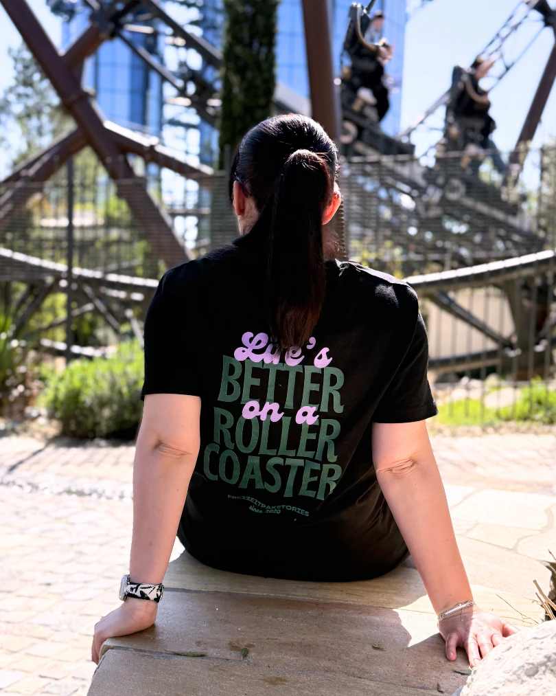 "Life's better on a Roller Coaster" T-Shirt